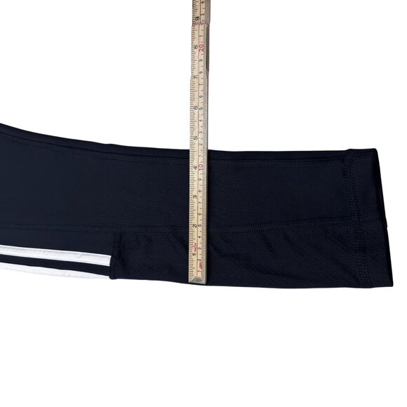 Adidas Aeroready Primegreen Womens Black 3-Stripes Leggings Small Activewear Str - Picture 7 of 11